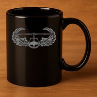 Army Air Assault Badgeinsignia 11oz C Handle Ceramic Mug