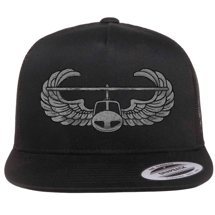 Army Air Assault Badgeinsignia Flat Bill Trucker Hat
