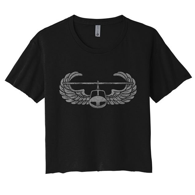 Army Air Assault Badgeinsignia Crop Top
