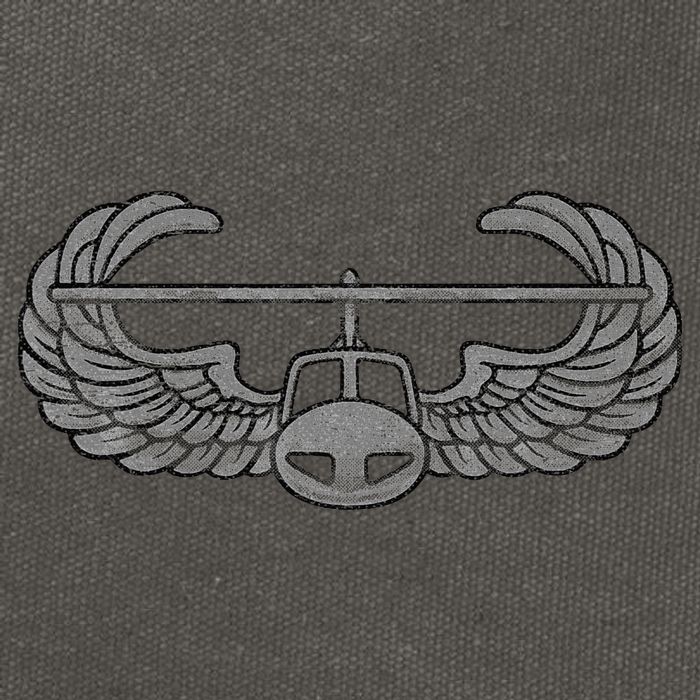 Army Air Assault Badgeinsignia Cotton Canvas Backpack