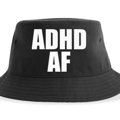 Adhd Af Sustainable Bucket Hat