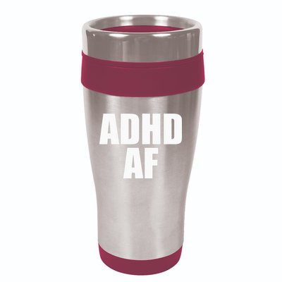 Adhd Af 16oz Travel Tumbler