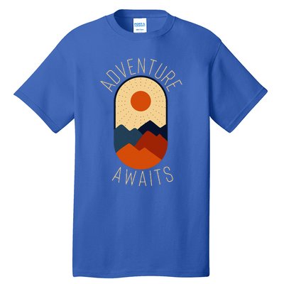 Adventure Awaits Tall T-Shirt