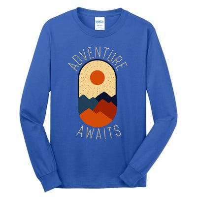 Adventure Awaits Tall Long Sleeve T-Shirt