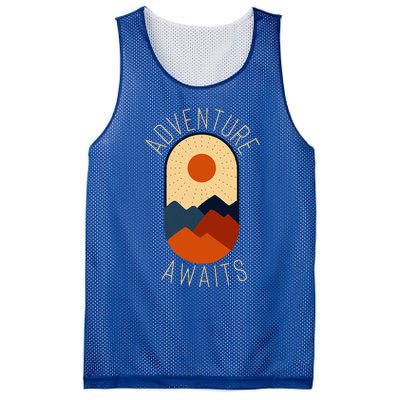 Adventure Awaits Mesh Reversible Basketball Jersey Tank