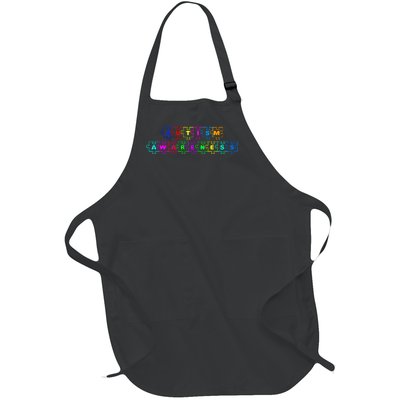 Autism Awareness Full-Length Apron With Pockets