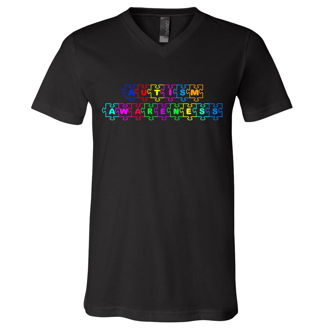 Autism Awareness V-Neck T-Shirt