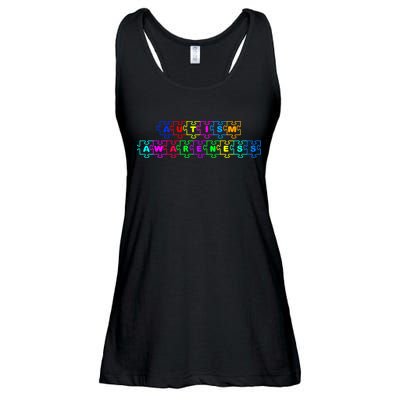 Autism Awareness Ladies Essential Flowy Tank