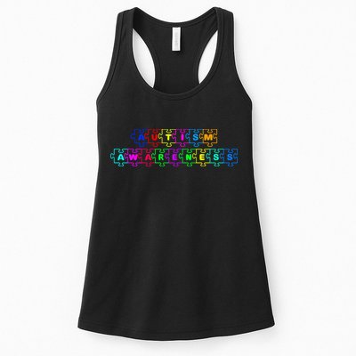 Autism Awareness Womens Tank Top