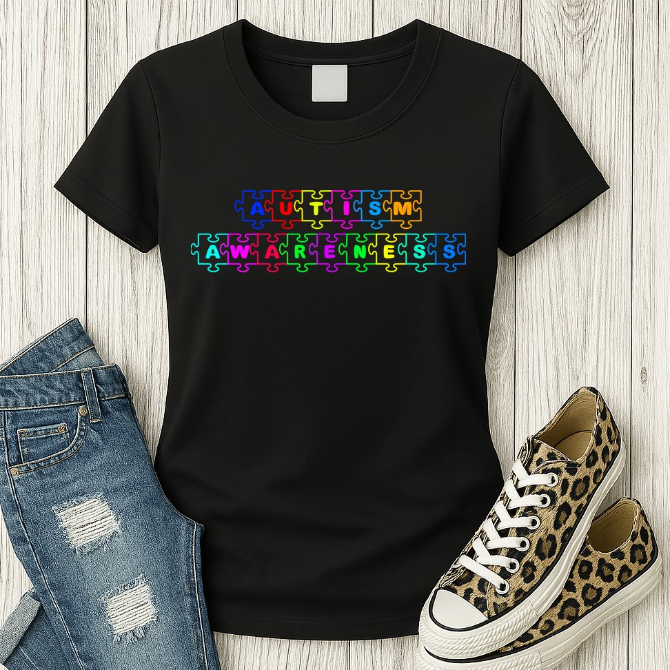 Autism Awareness Womens T-Shirt