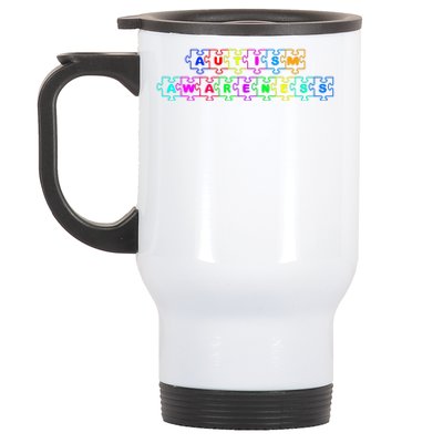 Autism Awareness Stainless Steel Travel Mug