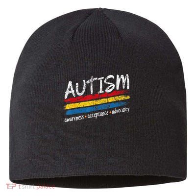 Autism Awareness Apparel – Support Acceptance & Advocacy Sustainable Beanie
