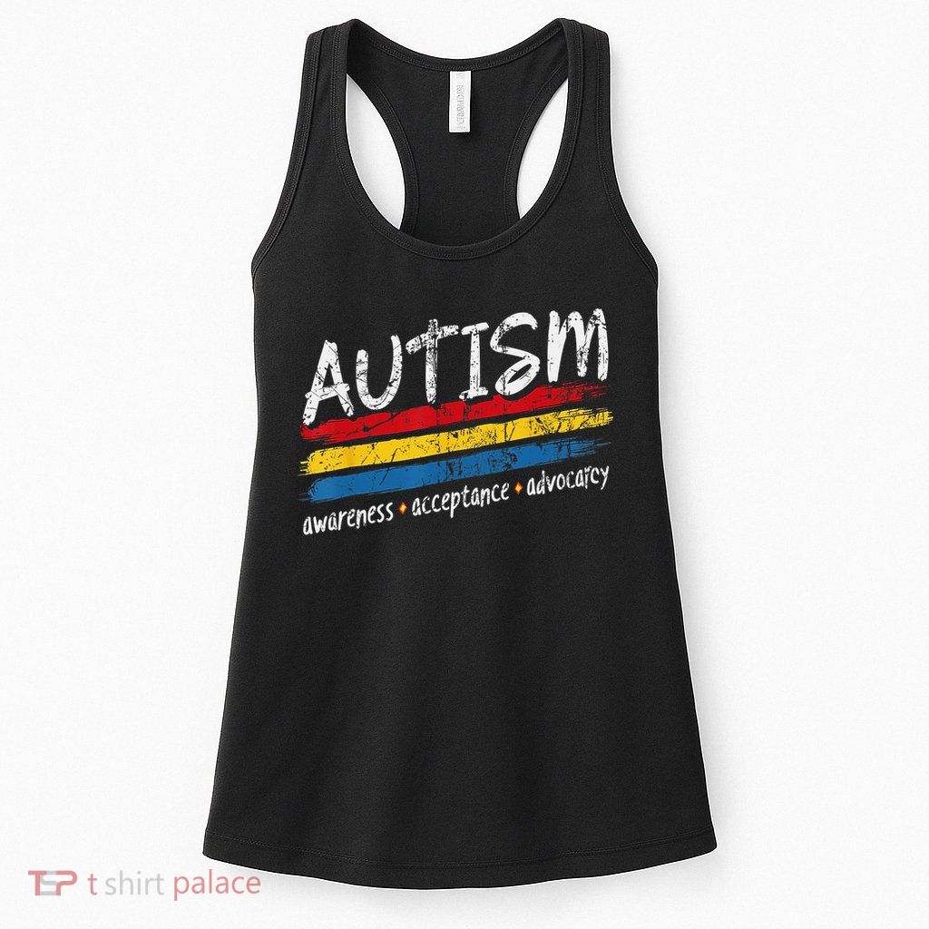 Autism Awareness Apparel – Support Acceptance & Advocacy Womens Tank Top