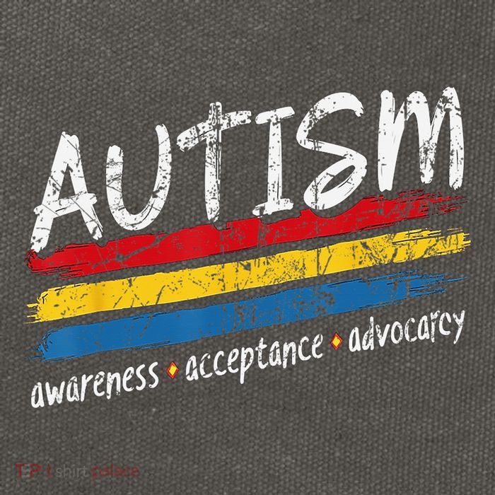 Autism Awareness Apparel – Support Acceptance & Advocacy Cotton Canvas Backpack