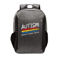 Autism Awareness Apparel – Support Acceptance & Advocacy Vector Backpack
