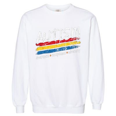 Autism Awareness Apparel – Support Acceptance & Advocacy Garment-Dyed Sweatshirt