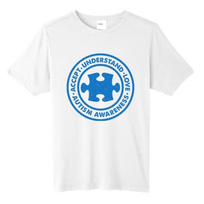 Autism Awareness Accept Understand Love Vintage Tall Fusion ChromaSoft Performance T-Shirt