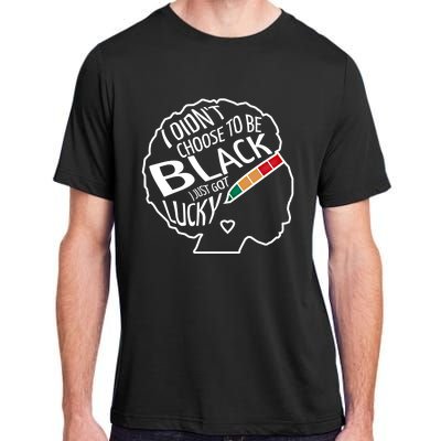 African And Afro American Pride History Month Strong Cool Gift Adult ChromaSoft Performance T-Shirt