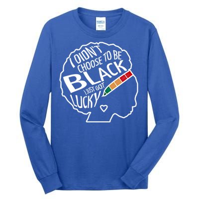 African And Afro American Pride History Month Strong Cool Gift Tall Long Sleeve T-Shirt