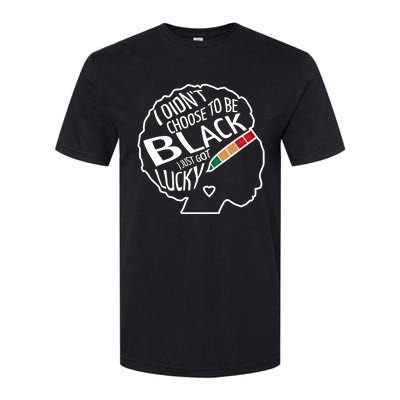 African And Afro American Pride History Month Strong Cool Gift Softstyle CVC T-Shirt