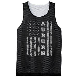 Auburn Alabama American Flag Mesh Reversible Basketball Jersey Tank