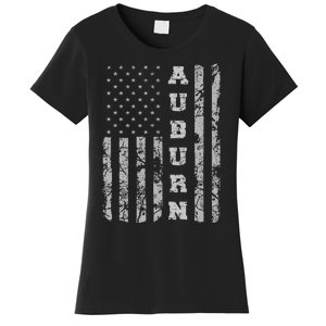 Auburn Alabama American Flag Women's T-Shirt