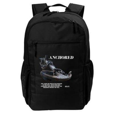 Anchored An Anchor Is A Symbol Of Strength And Stability Daily Commute Backpack