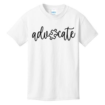 Advocate Autism Awareness - Autism Support Sweat Kids T-Shirt