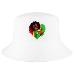 Afro African American  Black Melanin Juneteenth Cool Comfort Performance Bucket Hat