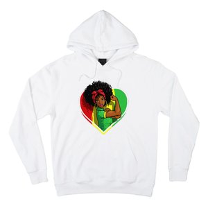 Afro African American  Black Melanin Juneteenth Hoodie