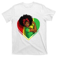 Afro African American  Black Melanin Juneteenth T-Shirt