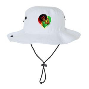 Afro African American  Black Melanin Juneteenth Legacy Cool Fit Booney Bucket Hat