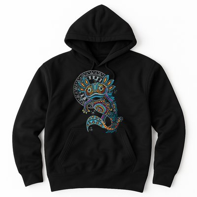 Axolotl Art Aztec Mexico Mexican Hoodie