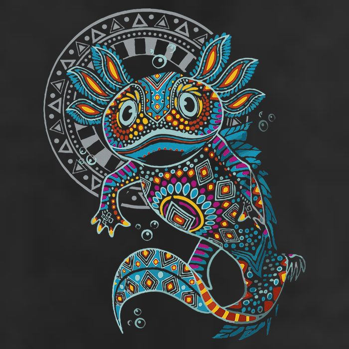 Axolotl Art Aztec Mexico Mexican Adult Drive Performance Visor