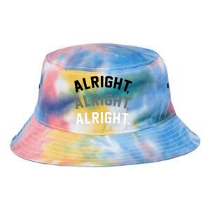 Alright Alright Alright Tie Dye Newport Bucket Hat