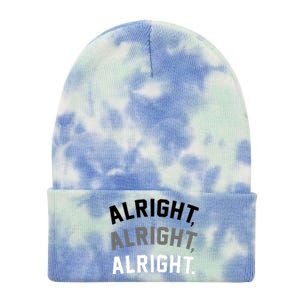 Alright Alright Alright Tie Dye 12in Knit Beanie