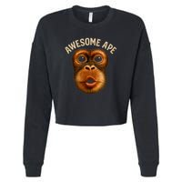 Awesome Ape Cropped Pullover Crew