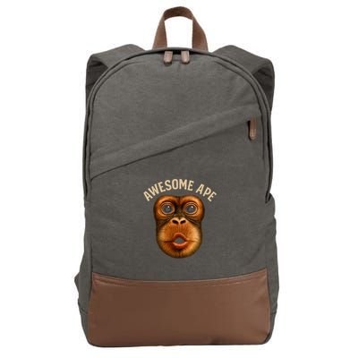 Awesome Ape Cotton Canvas Backpack