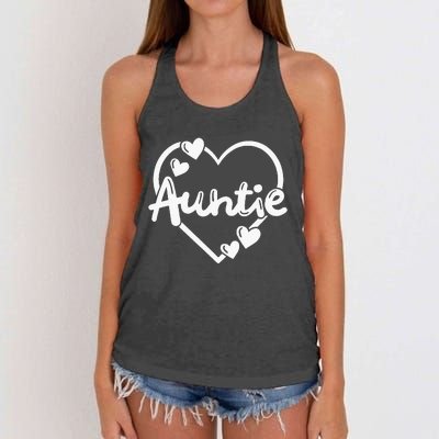 Auntie Aunt Women's Knotted Racerback Tank