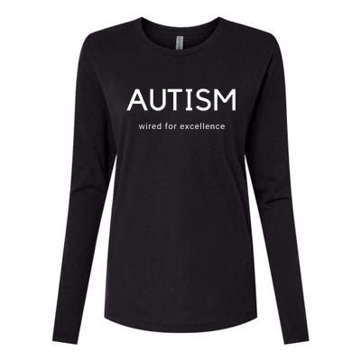 Autism Awareness Actually Autistic Neurodiversity Womens Cotton Relaxed Long Sleeve T-Shirt