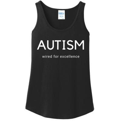 Autism Awareness Actually Autistic Neurodiversity Ladies Essential Tank