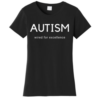 Autism Awareness Actually Autistic Neurodiversity Women's T-Shirt