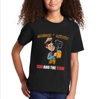 Alcoholic And Autistic IVe Got The Ism And The Tism Kids T-Shirt