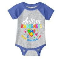 Autism Awareness Accept Understand Love Cute Gift Infant Baby Jersey Bodysuit