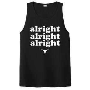 Alright Alright Alright Texas Bull Texas Pride State USA PosiCharge Competitor Tank