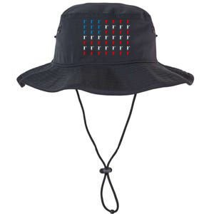 Archery Archer American Flag Independence Day 4th Of July Gift Legacy Cool Fit Booney Bucket Hat