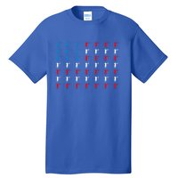 Archery Archer American Flag Independence Day 4th Of July Gift Tall T-Shirt