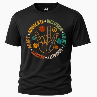 Accept Adapt Advocate Inclusion Equity Equality Performance Shirt