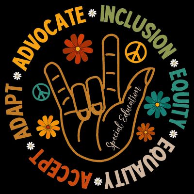 Accept Adapt Advocate Inclusion Equity Equality T-Shirt
