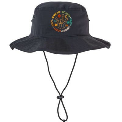 Accept Adapt Advocate Inclusion Equity Equality Bucket Hat
